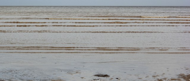 28 rippling sea, Ruth walking in Dumfries and Galloway
