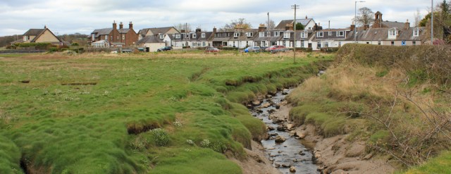 35 Glencaple, Ruth walking the coast in Dumfries and Galloway
