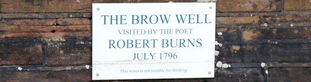39 not potable, Robbie Burns Well, Ruthwell, Ruth Livingstone