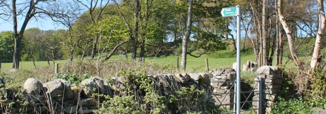 02 core path to Isle of Whithorn, Ruth walking the coast of Scotland