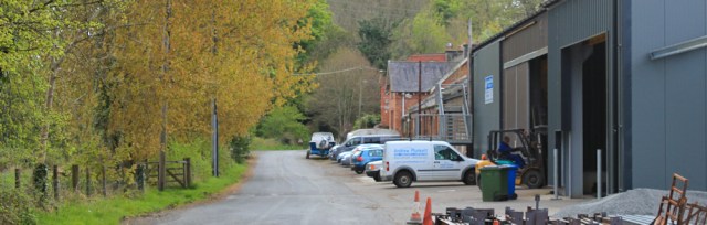 05 industrial estate, 02 naughty goats, Ruth's coastal walk, Southwest Scotland