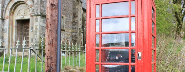 08 phone box in Dundrennan, Ruth Livingstone