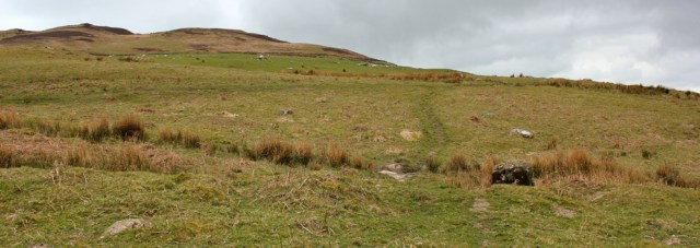 24 Larg Hill, Ruth hiking to Creetown from Gatehouse of Fleet