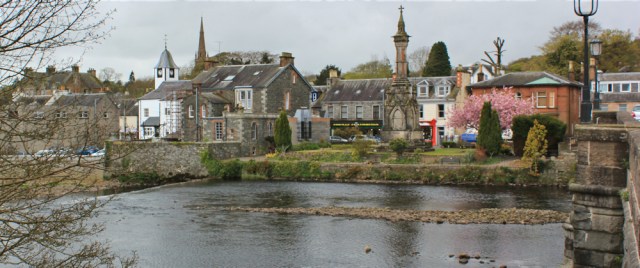 25 Newton Stewart, Ruth hiking through Dumfries and Galloway