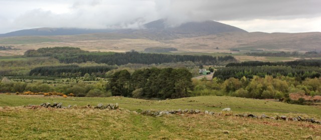 26 Cairnsmore of Fleet, Ruth hiking in Scotland