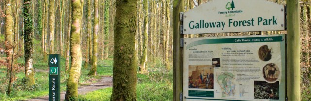 38 Galloway Forest Park, Ruth Livingstone hiking to Gatehouse of Fleet