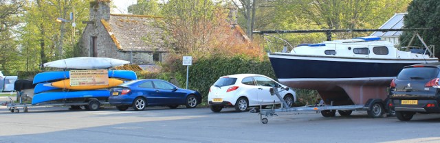 no boats or trailers, Ruth Livingstone's coast walk