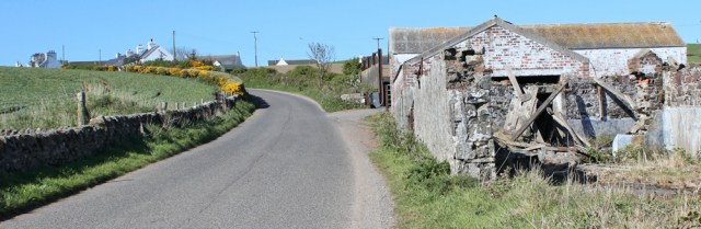 02 walking to Damnaglaur, Ruth's coastal walk, The Rhins, Scotland
