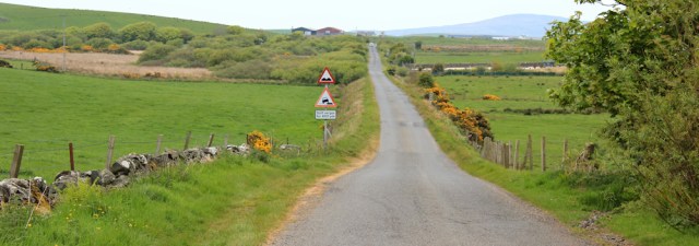 11 road to Ervie, Ruth's coastal walk, The Rhins, Galloway