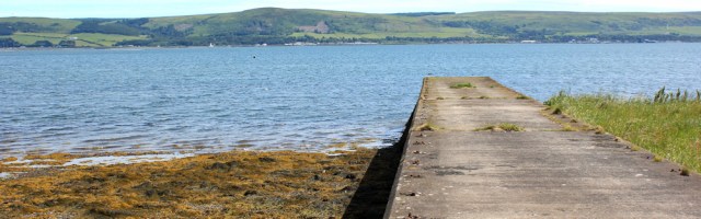15 jetty, Ruth walking the coast to Stranraer, Scotland