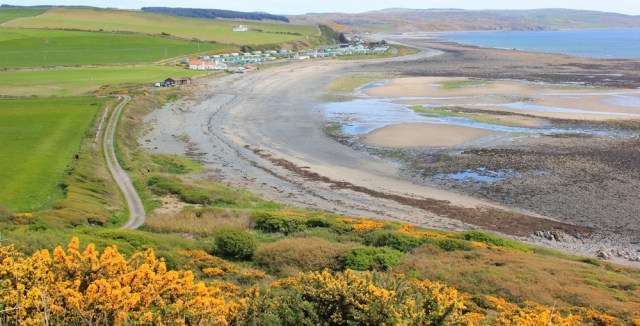 17 Auchenmalg Bay from Mull of Sinniness, Ruth Livingstone