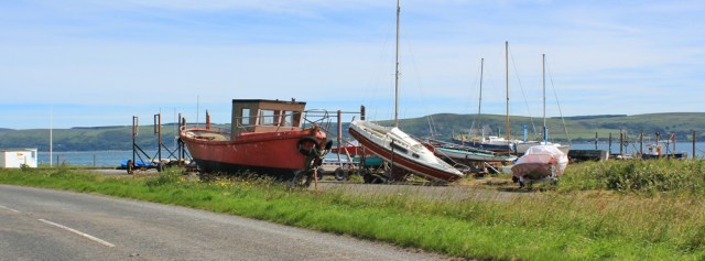 17 Lochryan Sailing Club, Ruth's coastal walk, Scotland, Galloway