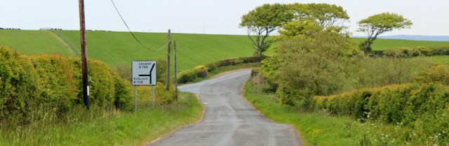 17 road to Kirkcolm, Ruth's coastal walk, The Rhins, Galloway