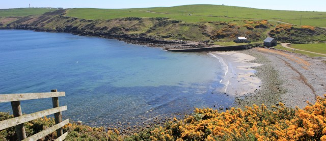 19 East Tarbet, Ruth walking the Mull of Galloway Trail, Scotland