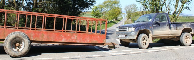 20 blocked road, Ruth Livingstone in Scotland