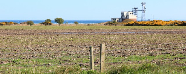 23 miliatry lookout point, Luce Sands, Ruth walking the Galloway coast, Scotland