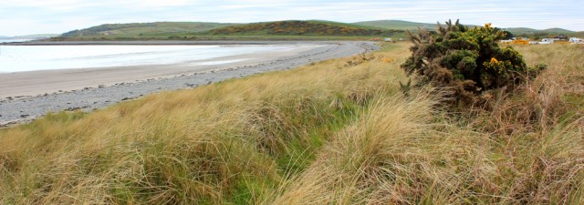 24 New England Bay, Ruth hiking the Mull of Galloway Trail