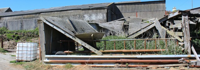 26 tumble-down buildings, Ruth's coastal walk, The Rhins, Scotland