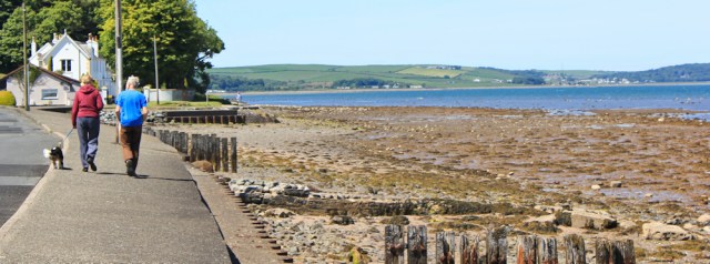 29 Loch Ryan, Ruth hiking in Stranraer, Scottish coast