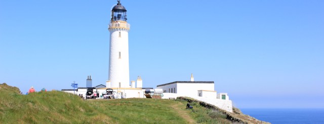 30 lighthouse, Ruth walking the Mull of Galloway Trail, Scotland