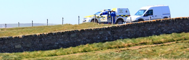 31 coastguards, Ruth walking the Mull of Galloway Trail, Scotland