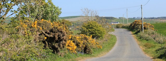 32 hiking to Leswalt, Ruth's coastal walk, Galloway, Scotland