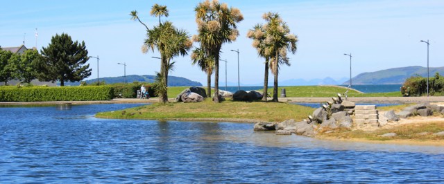 32 Ruth Livingstone walking around Agnew Park, Stranraer, Galloway