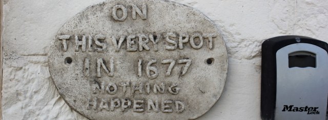 36 nothing happened, Port William, Ruth's coastal walk, Galloway, Scotland