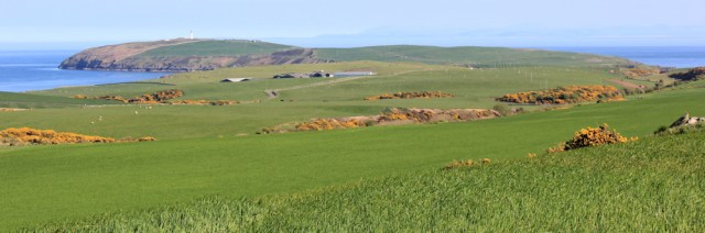 40 Mull of Galloway, Ruth hiking around the coast of Scotland