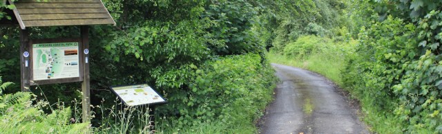 02 beginning of Ayrshire Coastal Path, Glenapp, Ruth Livingstone