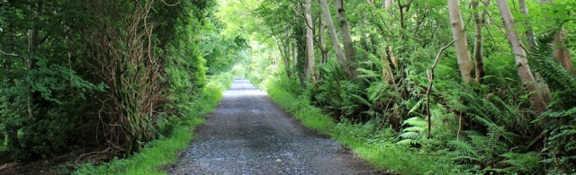03 Bridge of the Mark, Ruth hiking in Scotland, Ayrshire Coastal Path