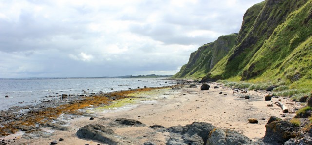 04 Ruth Livingstone walking the coast of Scotland, Heads of Ayr