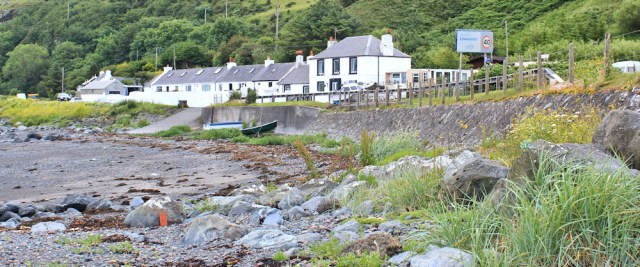 22 Lendalfoot, Ruth walking the Ayrshire Coastal Path, Scotland