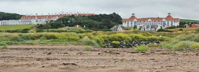 30 Turnberry Golf Hotel, Ruth hiking the Ayrshire Coastal Path, Scotland