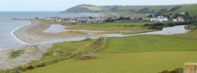36 Ballantrae Bay, Ruth hiking the Ayrshire Coastal Path, Scotland