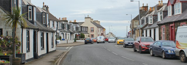 40 main street, Ballantrae, Ruth hiking the Ayrshire Coastal Path, Scotland