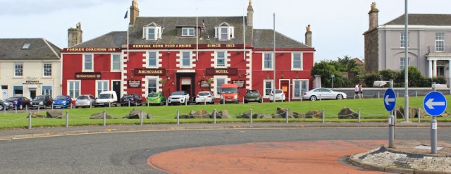 67 pubs and hotels, Troon, Ruth hiking the Ayrshire Coastal Path
