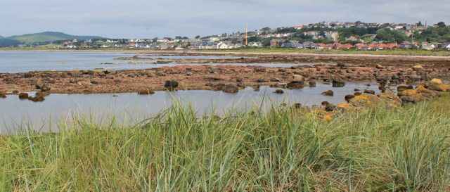 11 West Kilbride, Ruth hiking the Scottish Coast