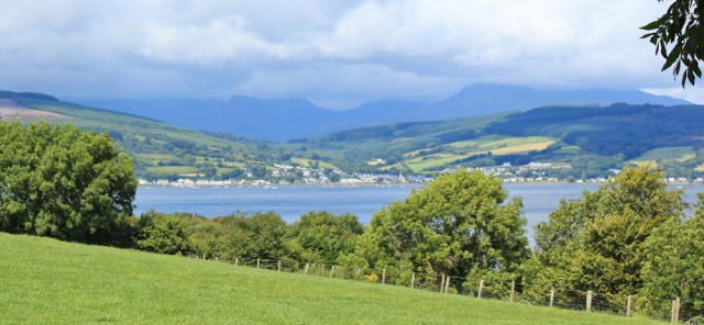 26 view to Goat Fell, Ruth's coastal hike, Arran
