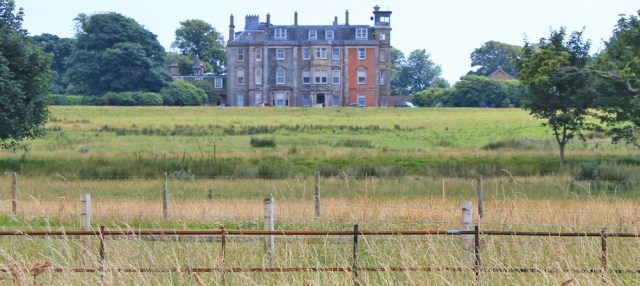 29 Hunterston House, Ruth hiking the Ayrshire Coastal Path, Scotland