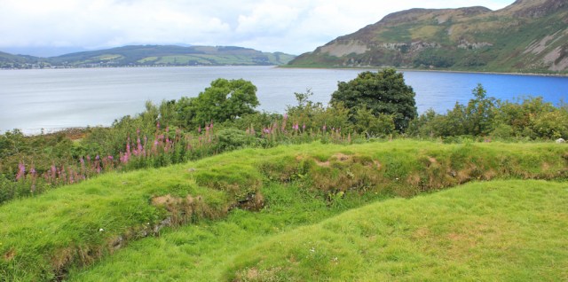 30 Kingscross Point, Ruth hiking the Arran Coastal Way, Scotland