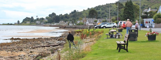 39 sea front at Whiting Bay, Ruth's coastal walk, Arran
