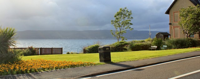 41 Skelmorlie and rain, Ruth Livingstone