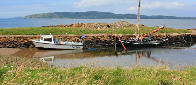 portencross harbour, Ruth's coastal walk, Ayrshire, Scotland
