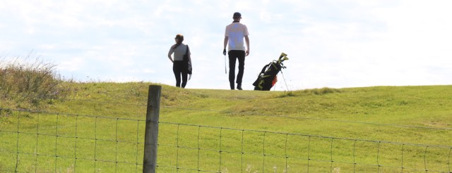 08 Shiskine Golf course, Ruth Livingstone on Arran