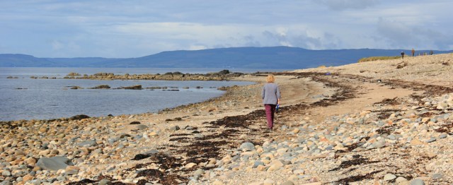 08 shore at Sliddery, Ruth's coastal walk, Isle of Arran