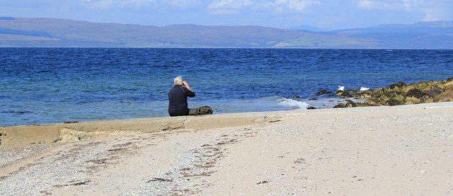 16 picnic on beach, Ruth Livingstone, Arran