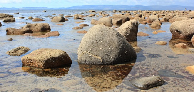 27 clear seas, Arran, Ruth hiking the coast of Britain