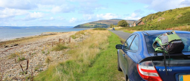 27 road from Machrie, Ruth's coastal walk, Arran