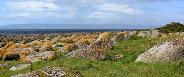 28 rain over Mull of Kintyre, Ruth Livingstone, Arran